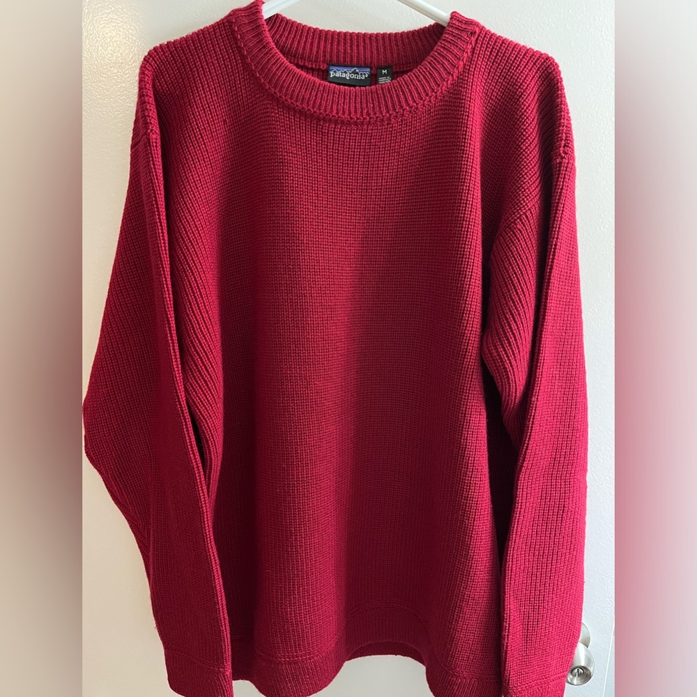 Patagonia Heavy Knit Wool Fisherman Sweater